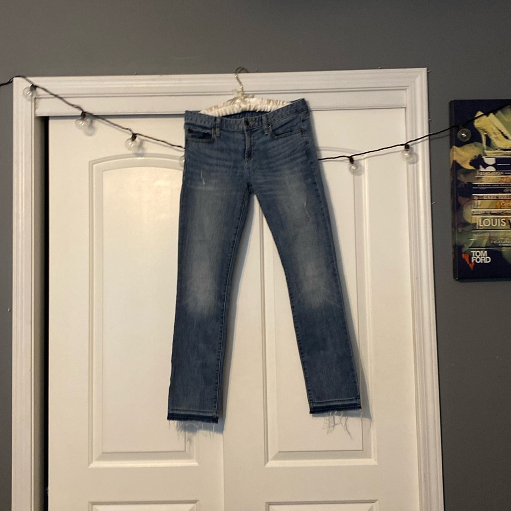 Woman’s size 27 short Straight leg  gap jeans